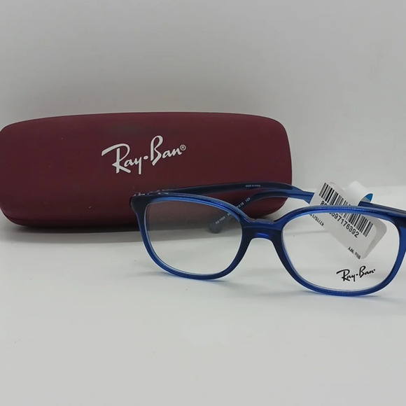 NWT unisex Kids Ray-Ban RB1900 Blue eyeglass frames - Picture 2 of 8